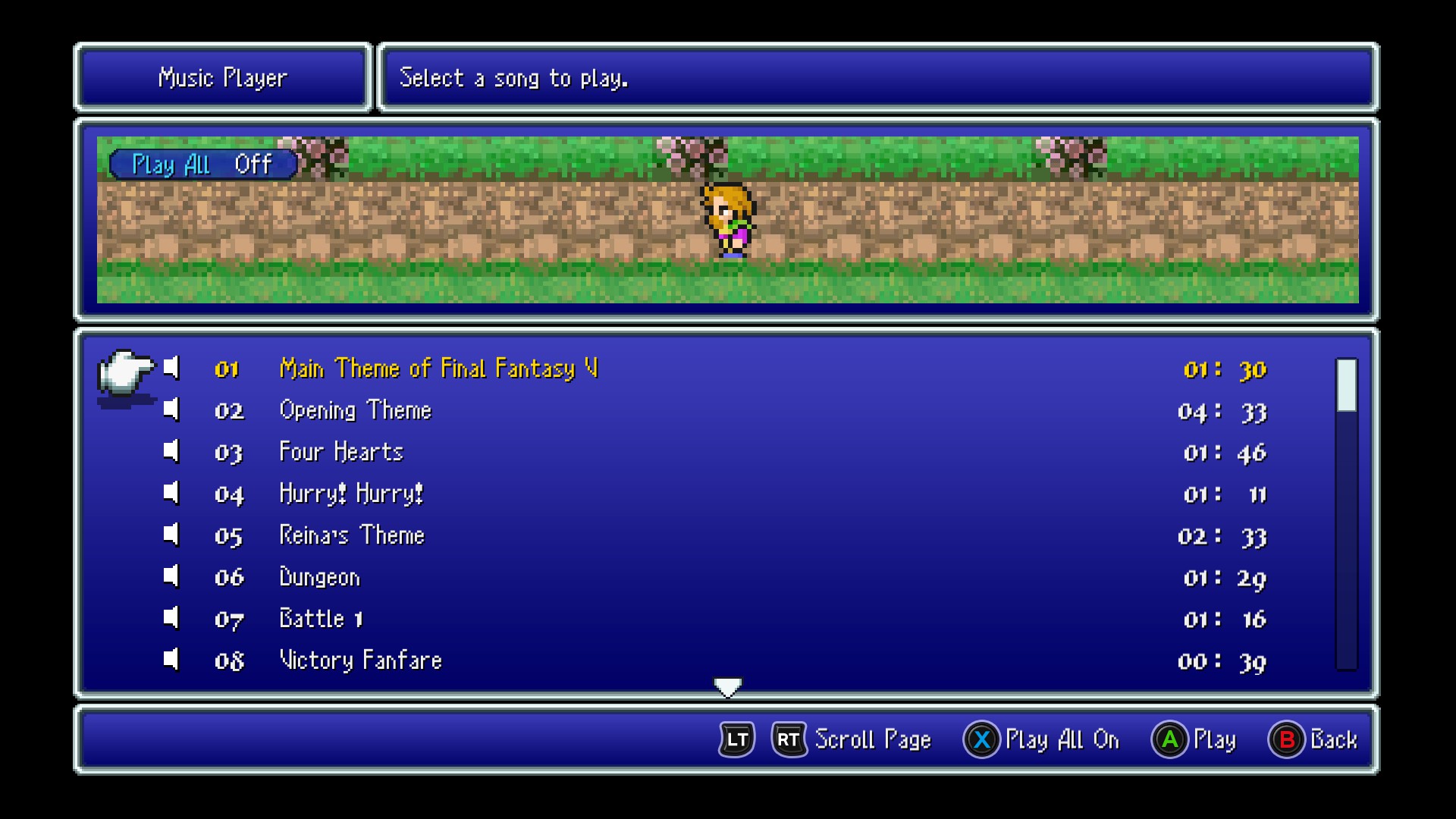 FINAL FANTASY V - How to Replace Default Font - Pixel Remaster - Final Fantasy III DS Font - E8BB030