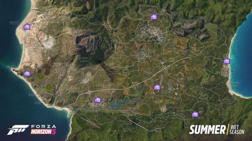 Forza Horizon 5 - All Player Houses Location + How to Unlock Houses - Player Houses Location (1) - 21815D1