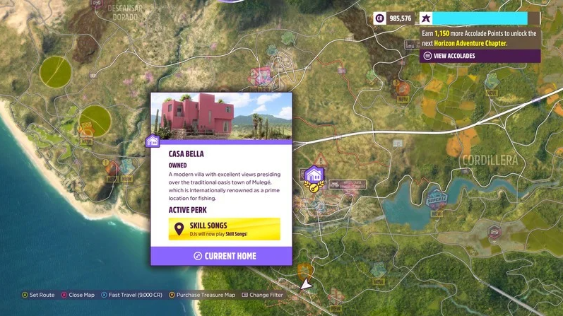 Forza Horizon 5 - All Player Houses Location + How to Unlock Houses - Player Houses Location (1) - E3C3600