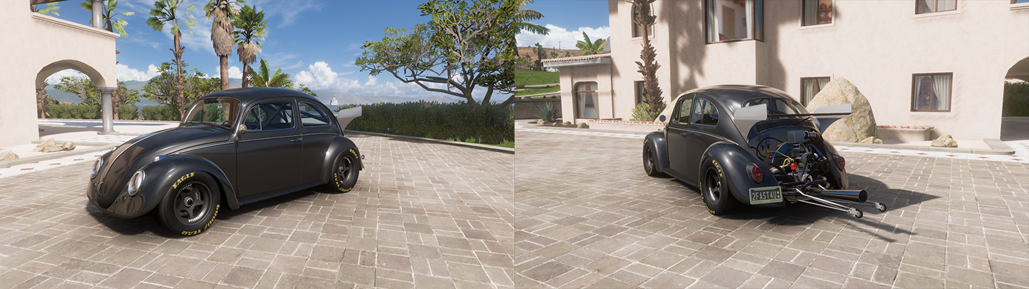 Forza Horizon 5 - Drag Racer Comprehensive Guide - Multiplayer & Walkthroughs - Drag Spec Volkswagen Beetle (El Vocho) - CE0795C