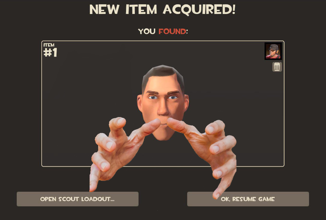 Team Fortress 2 - Items Drop System Works in TF2 Information Guide - New Item Acquired! - 3EED287