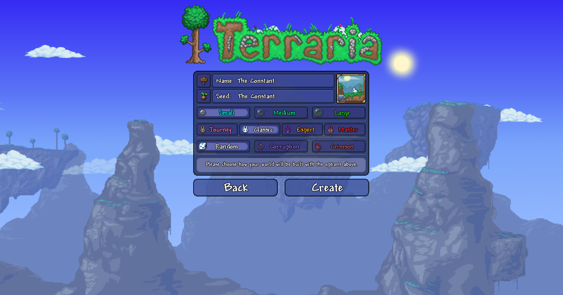 Terraria - Terraria & Don't Starve - New Secret Seed - New Secret Seed - BAE632A