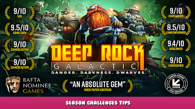 Deep Rock Galactic – Season Challenges Tips 1 - steamlists.com