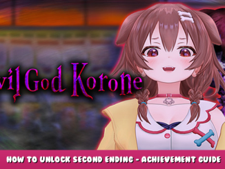 Evil God Korone – How to Unlock Second Ending – Achievement Guide 1 - steamlists.com