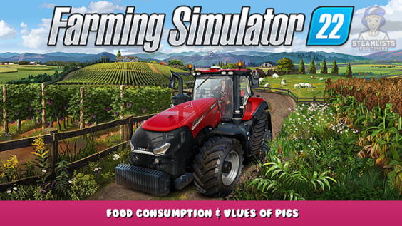 Farming Simulator 22 – Food Consumption & Vlues of Pigs 1 - steamlists.com
