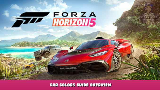 Forza Horizon 5 – Car Colors Guide Overview 1 - steamlists.com