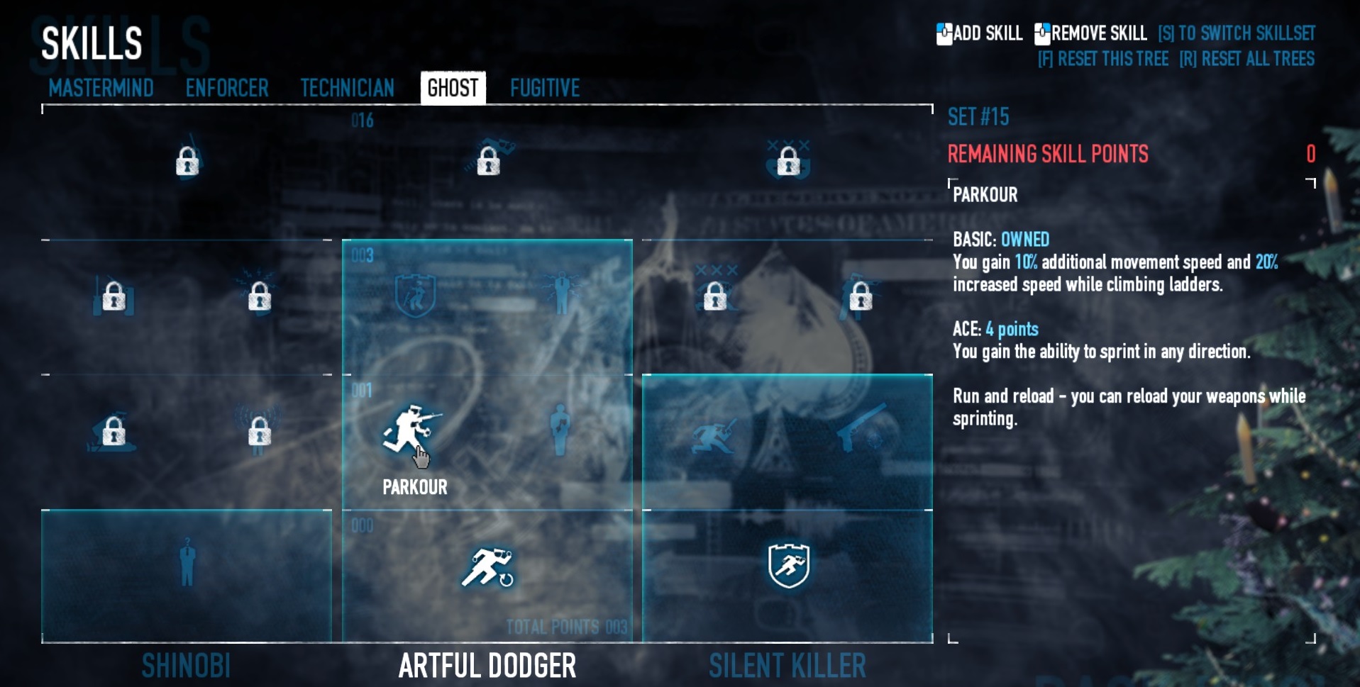 PAYDAY 2 - Leech Build Guide - SKILLS (GHOST) - 48E0CB2