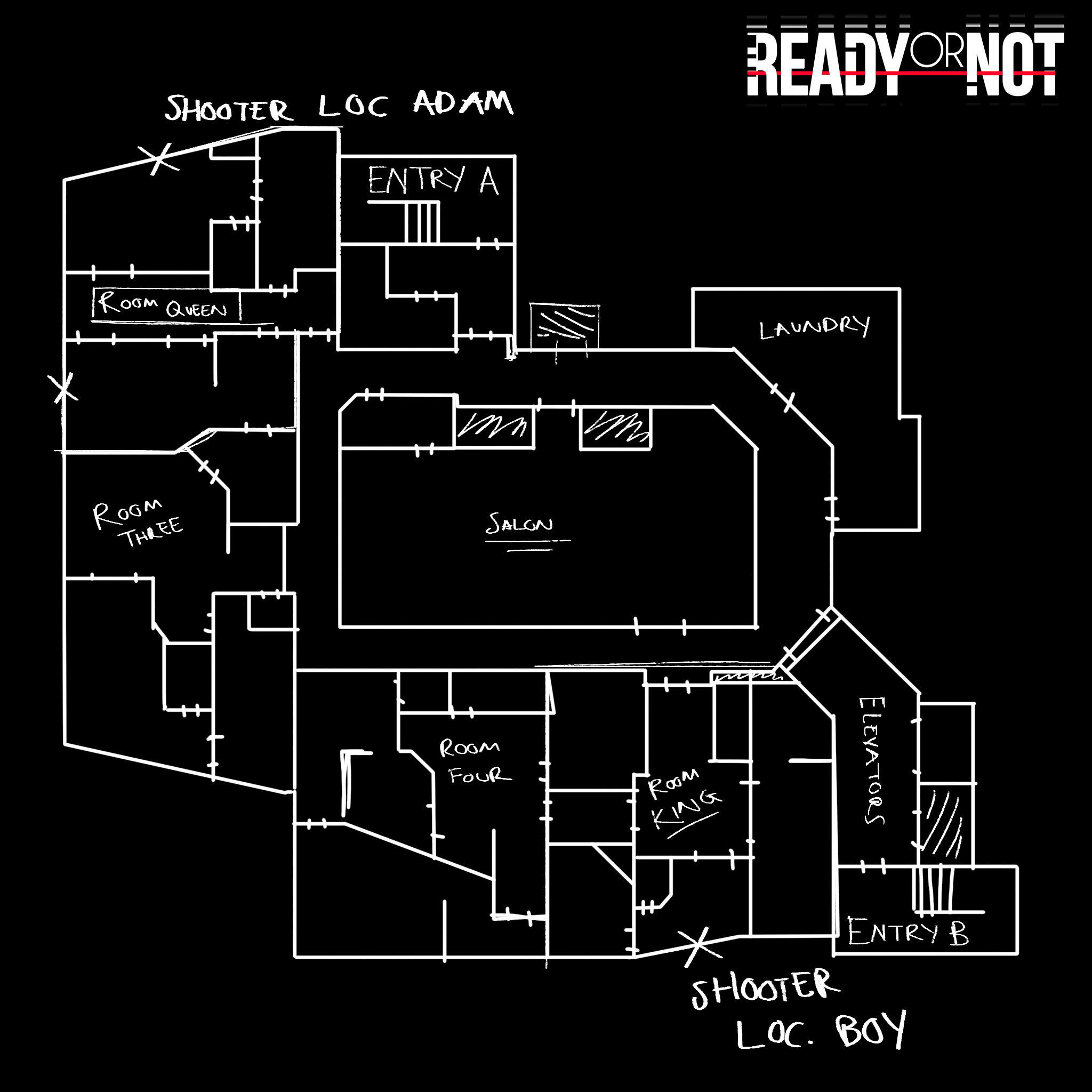 Ready or Not - Map Blueprints - Penthouse - B4D15DC
