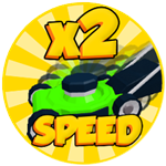 Roblox Lawn Mowing Simulator - Shop Item x2 Speed