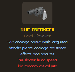 Team Fortress 2 - The Enforcer Best Spy Weapon & Bind Loadout - The Enforcer - 236E953
