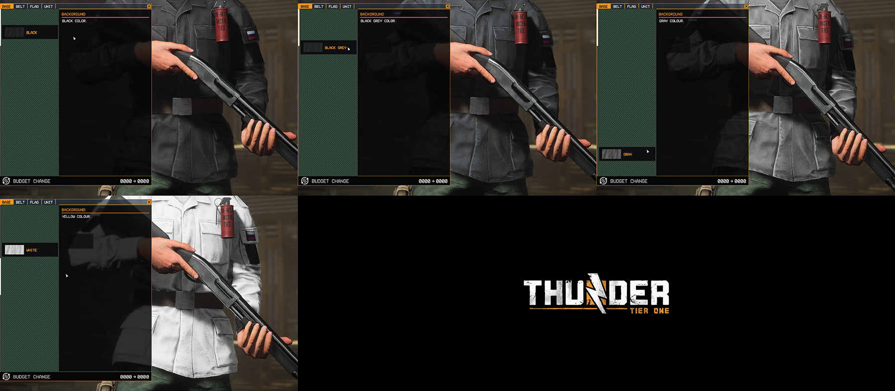 Thunder Tier One - How to Unlock All Costumes Guide - Camos, colors - 6184FB9