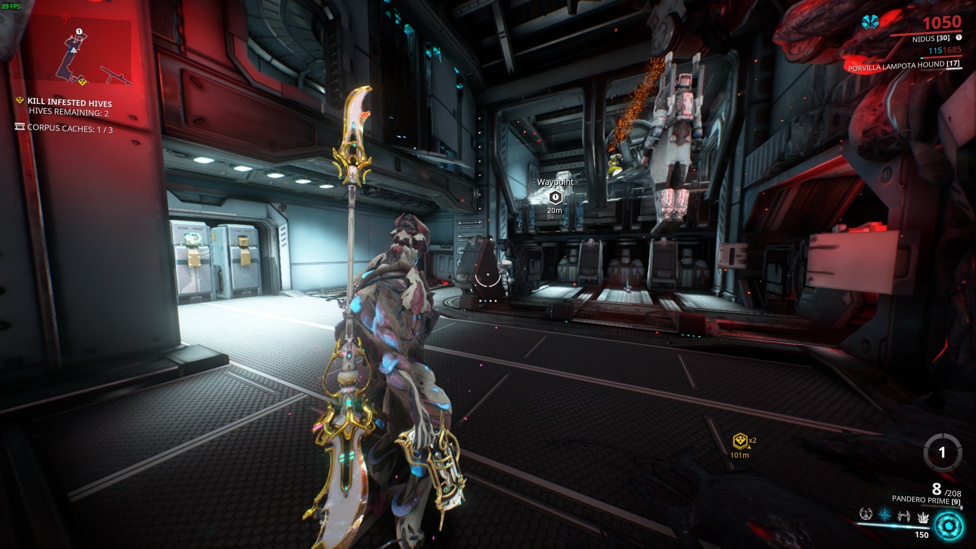 Warframe - 28 Hive Cache Locations - - End rooms - 7BEC273
