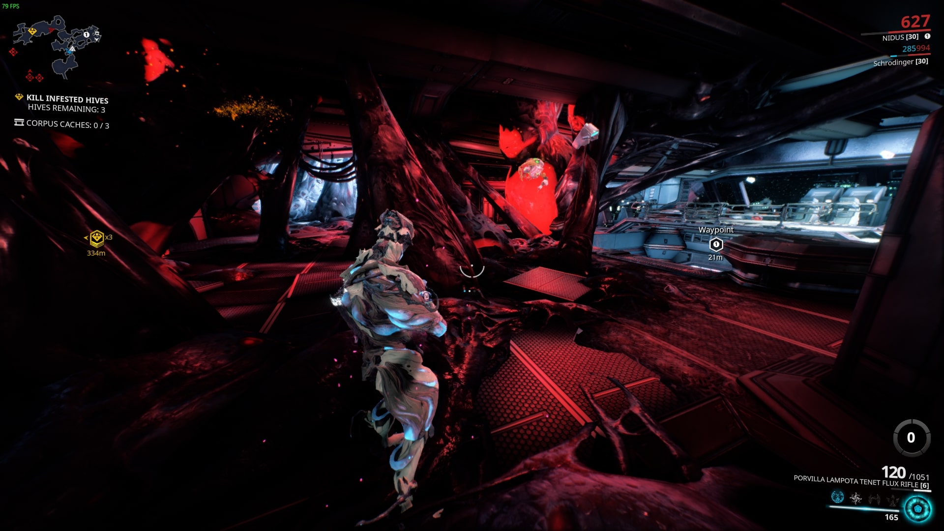 Warframe - 28 Hive Cache Locations - - Starting rooms - 687A781