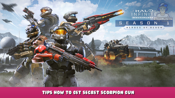 Halo Infinite – Tips How to Get Secret Scorpion Gun 1 - steamlists.com