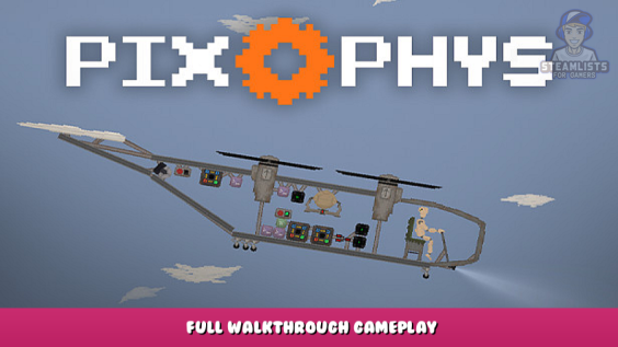 PixPhys – Full Walkthrough Gameplay 1 - steamlists.com