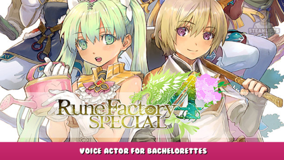 Rune Factory 4 Special – Voice Actor For Bachelorettes 1 - steamlists.com