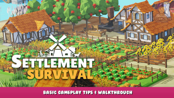 Settlement Survival – Basic Gameplay Tips & Walkthrough 1 - steamlists.com