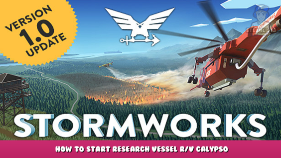 Stormworks: Build and Rescue – How to Start Research Vessel R/V Calypso Tutorial 1 - steamlists.com