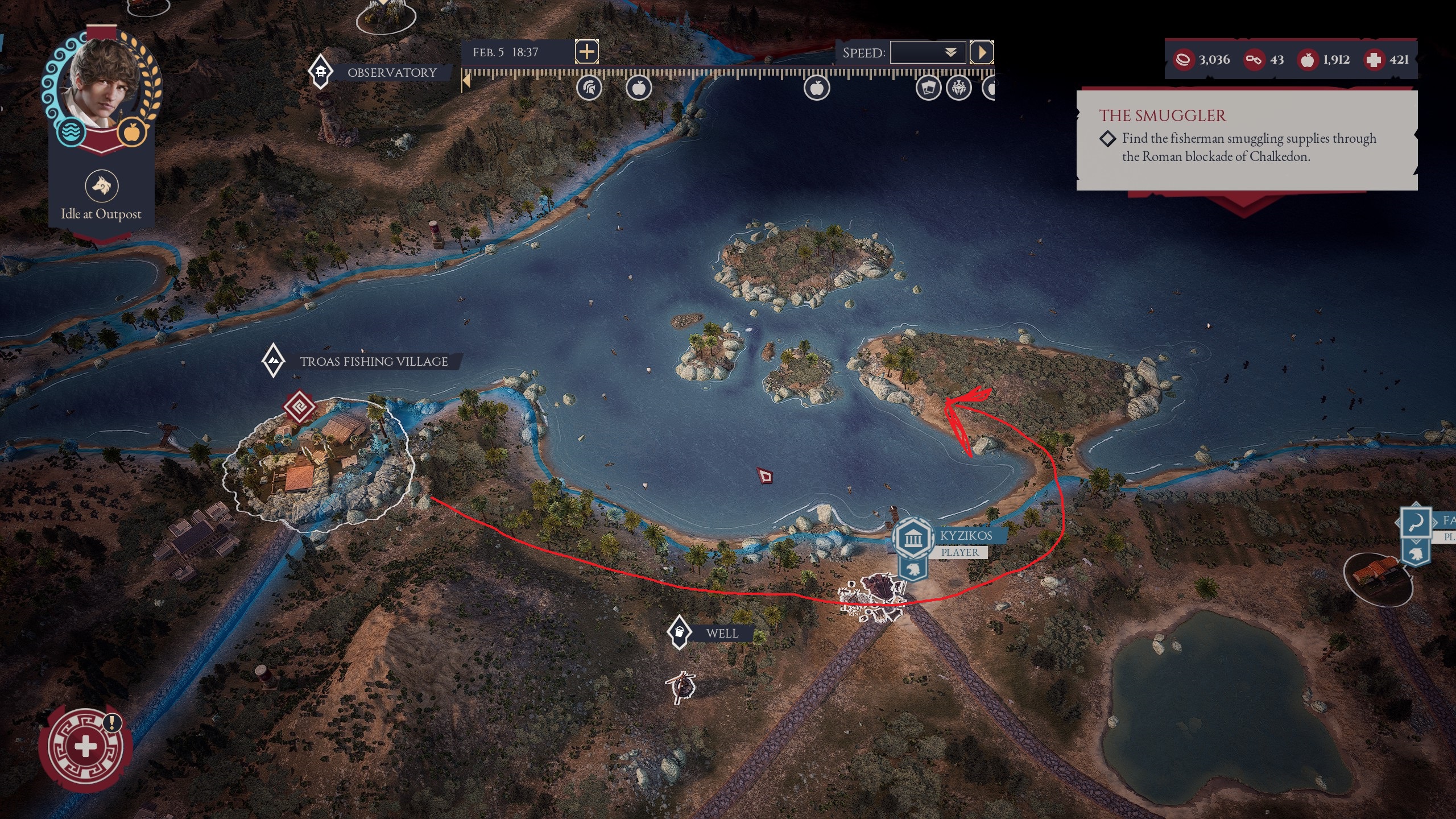 Expeditions: Rome - Spear of Achilles Location - Intro - 8A7B8A3
