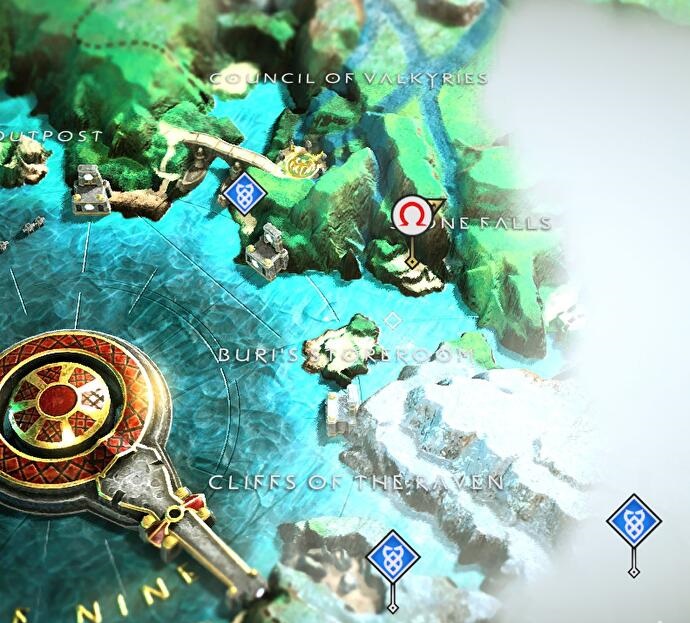 God of War - All 12 Treasure Maps & Location - Creation Island - 4C58968