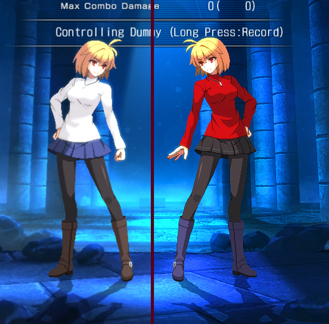 MELTY BLOOD: TYPE LUMINA - How to Use Reshade to Reduce Blur and Aliasing Guide - The effects I use - 416B5F5