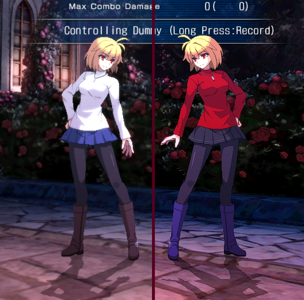 MELTY BLOOD: TYPE LUMINA - How to Use Reshade to Reduce Blur and Aliasing Guide - The effects I use - C951BA4