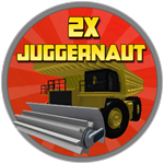Roblox Car Crushers 2 - Shop Item 2x Juggernaut - IMN-31a4