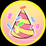 Roblox Epic Minigames - Badge Partygoer - IMN-e30a