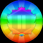 Roblox Throwing Simulator - Badge Rainbow II