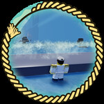 Roblox Tsunami Game - Badge Hit by Wave 1 - IMN-4812