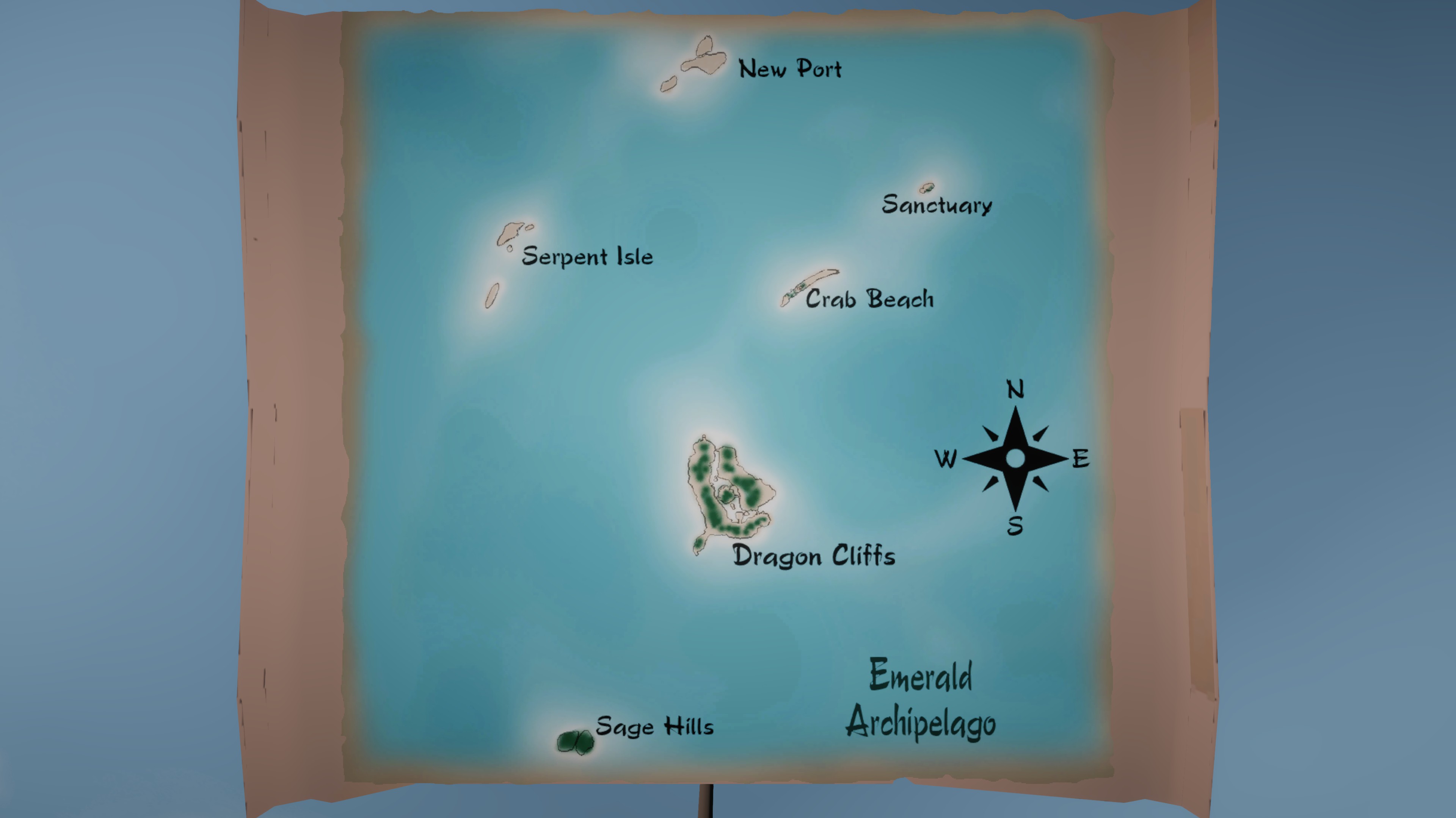 Sailwind - All World Maps - Emerald Archipelago - 6AA8029