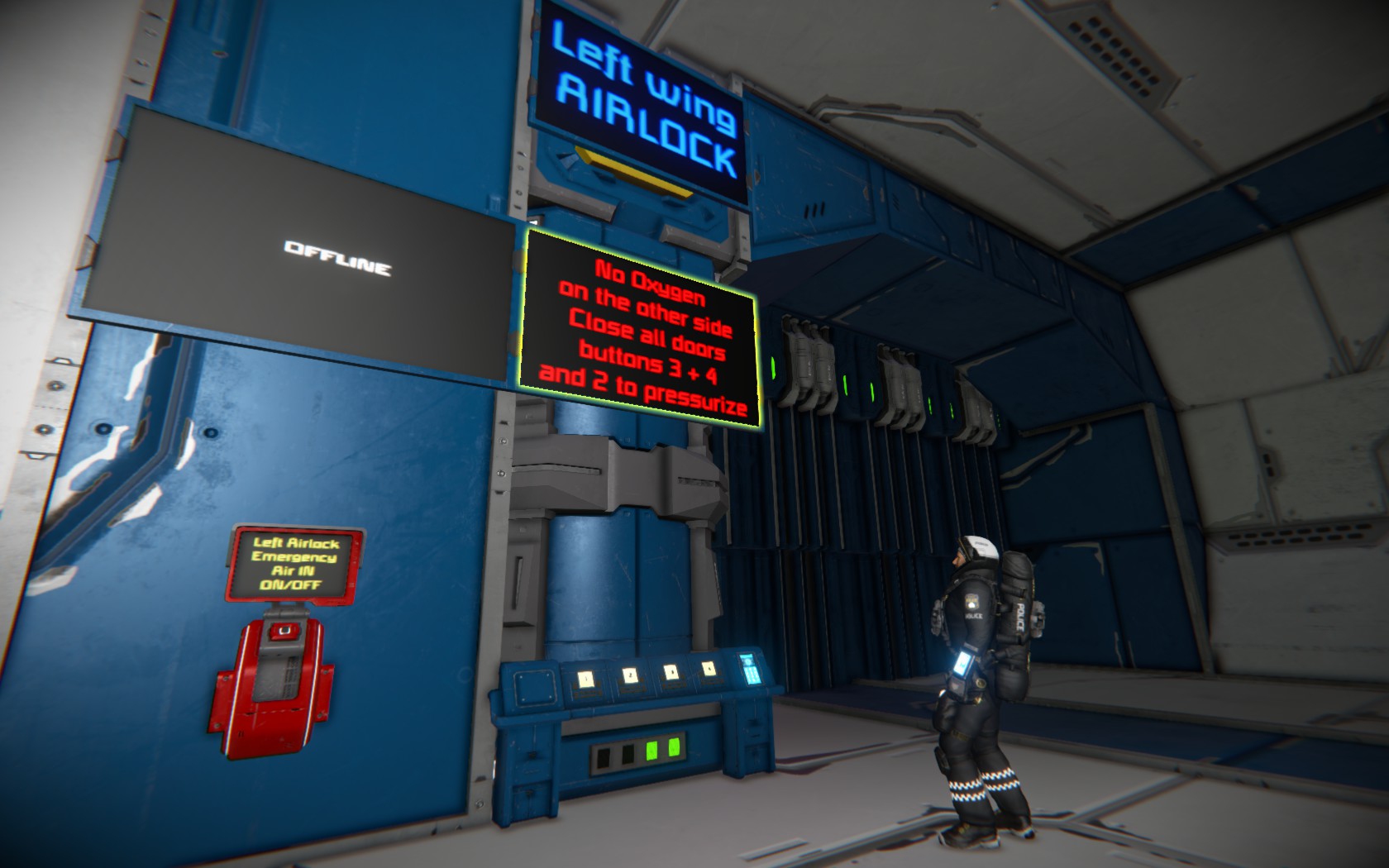 Space Engineers - Auto Airlock Basic Guide - Enhance your airlock : - 26106EF