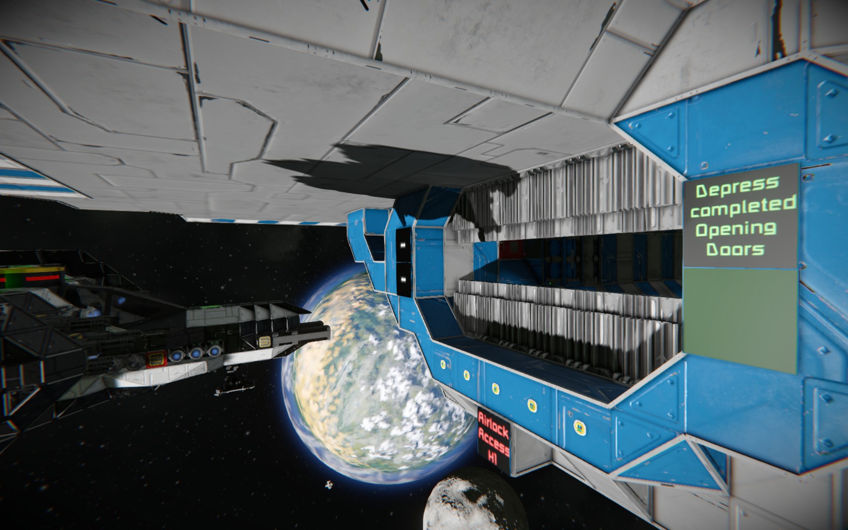 Space Engineers - Auto Airlock Basic Guide - Enhance your airlock : - 52923B5