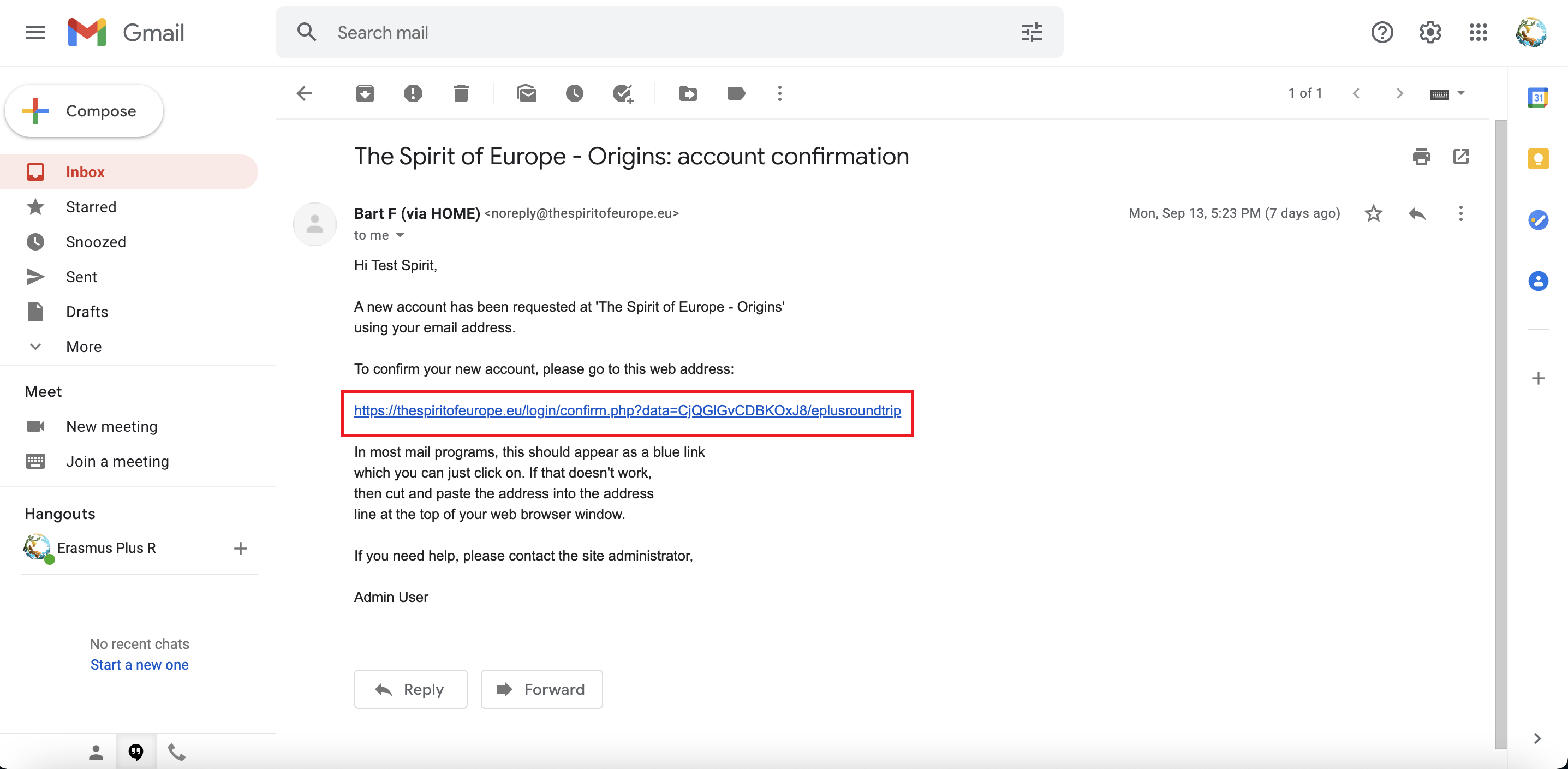 Spirit of Europe - Origins - Website Registration Process + Video Tutorial Guide - Website registration - 6DAD48C