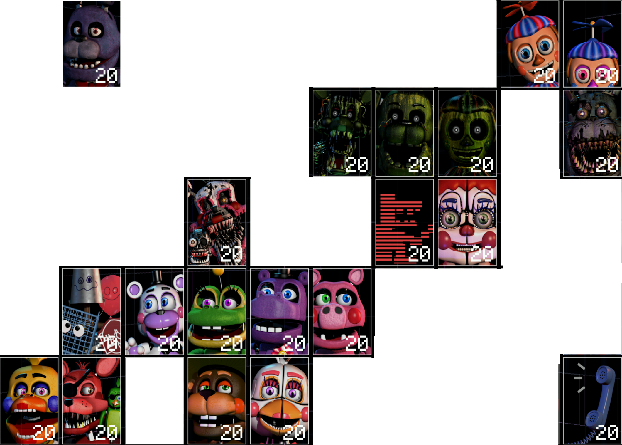 Ultimate Custom Night - How to get 4000 points for free - Guide to 4000 points for free without dying - B52C03F