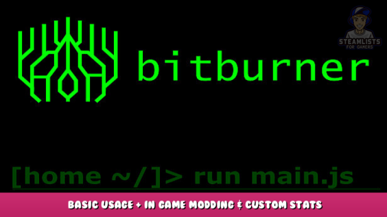 Bitburner – Basic Usage + In Game Modding & Custom Stats Guide 1 - steamlists.com