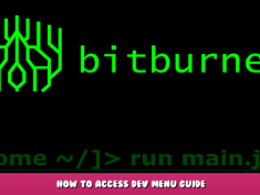 Bitburner – How to Access Dev Menu Guide 1 - steamlists.com