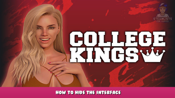 College Kings – How To Hide The Interface 1 - steamlists.com