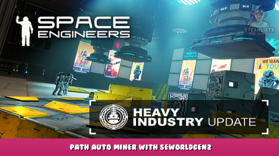 Space Engineers – Path Auto Miner with SEWorldGen2 1 - steamlists.com