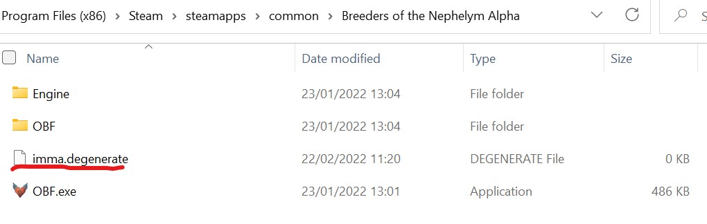 Breeders of the Nephelym: Alpha - How to Remove the Block to Allow Inbreeding - The how-to: - 2A1B97D