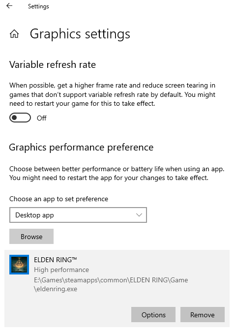 ELDEN RING - Possible Performance Fix for Windows - TRY THIS. Doesn't seem to work for everyone, and performance is still not great, but this made a big difference for me. - 26D968D