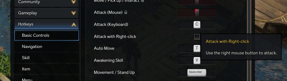 Lost Ark - Useful Tips for Leveling - UI Settings - Quest & Map Guide - 2.1 - Right or Left click to move - 778C8DF
