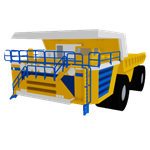 Roblox Car Crash Simulator - Shop Item Mining Truck - IMN-gnP