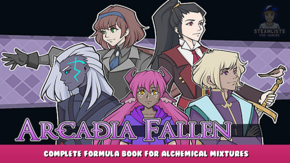 Arcadia Fallen – Complete Formula Book for Alchemical Mixtures and Stars 1 - steamlists.com