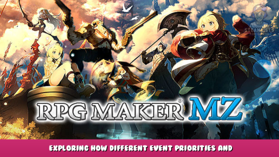 RPG Maker MZ – Exploring how different Event Priorities and Triggers work 1 - steamlists.com