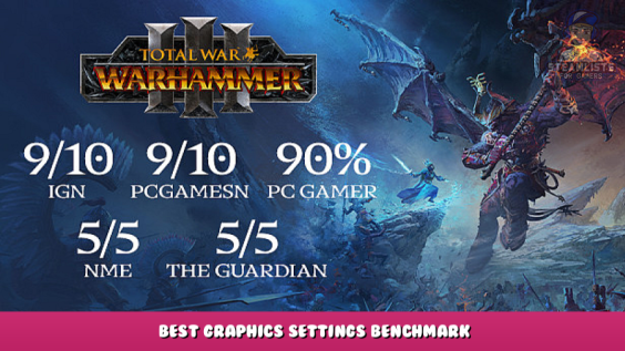 Total War: WARHAMMER III – Best Graphics Settings Benchmark 1 - steamlists.com