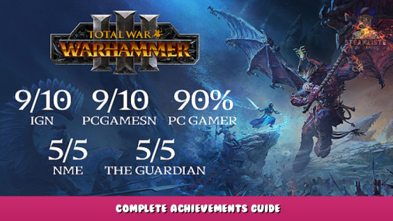 Total War: WARHAMMER III – Complete Achievements Guide 97 - steamlists.com
