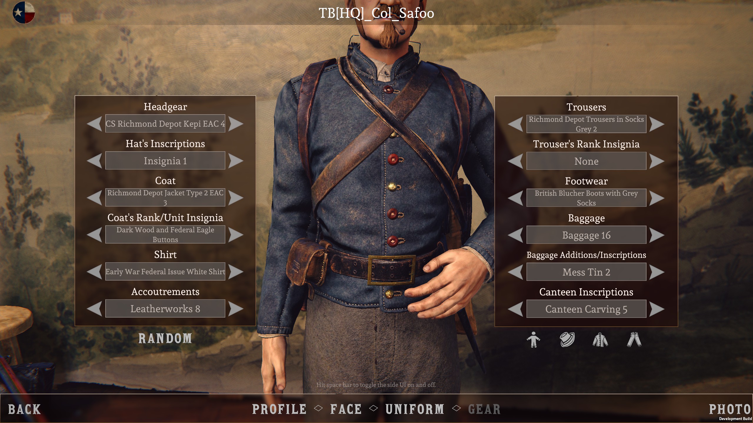 Battle Cry of Freedom - How to Customize Character & Uniform Guide - Uniform Customization - 52485DF
