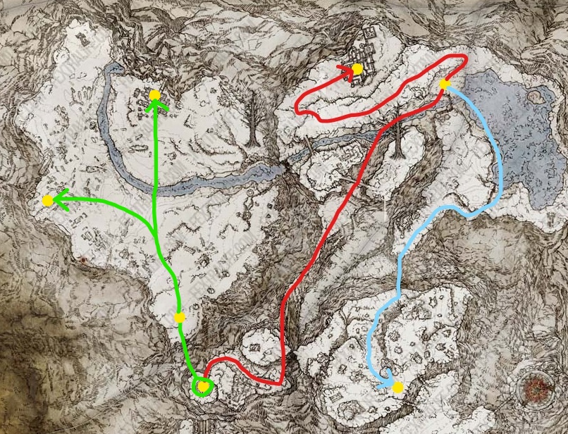 ELDEN RING - Intended Route + TLDR Useful Guide - Climbing Mt. Giants - 60524CB