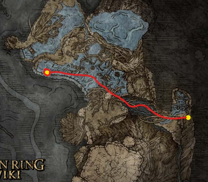 ELDEN RING - Intended Route + TLDR Useful Guide - Underground Part 3: Into the Coffin and Following Ranni - 54D73C4